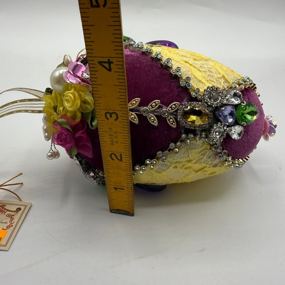 Mark Roberts Heirloom Jeweled Egg‎ #31/250 Limited Edition Ornament Holiday - Picture 3 of 12